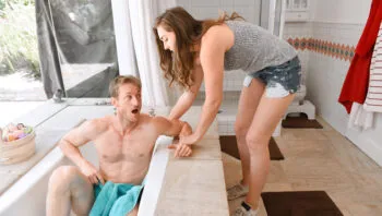Brand New Babysitter Gets Banged